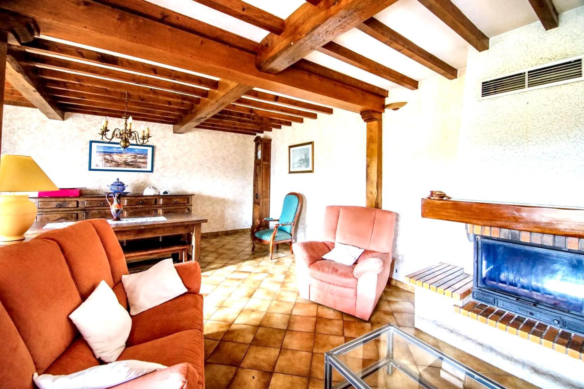 Villa Confortable A Milhars Avec Piscine Privee ภายนอก รูปภาพ