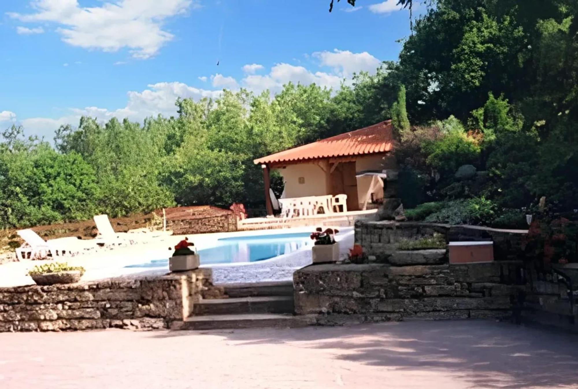 Villa Confortable A Milhars Avec Piscine Privee ภายนอก รูปภาพ